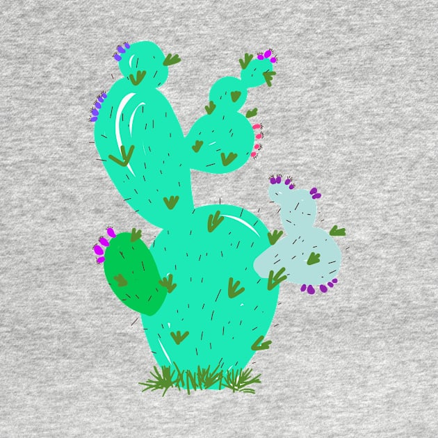 PRICKLY PASTEL CACTUS by aroba